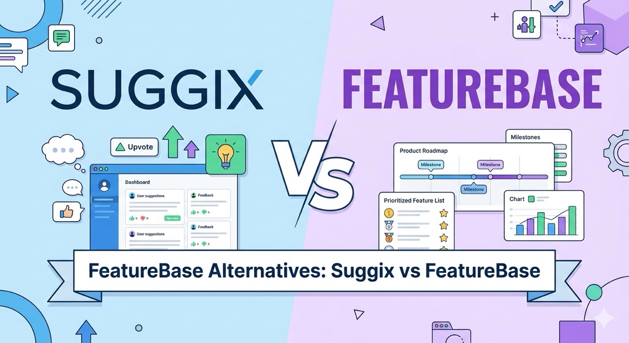 FeatureBase alternatives: Suggix vs FeatureBase