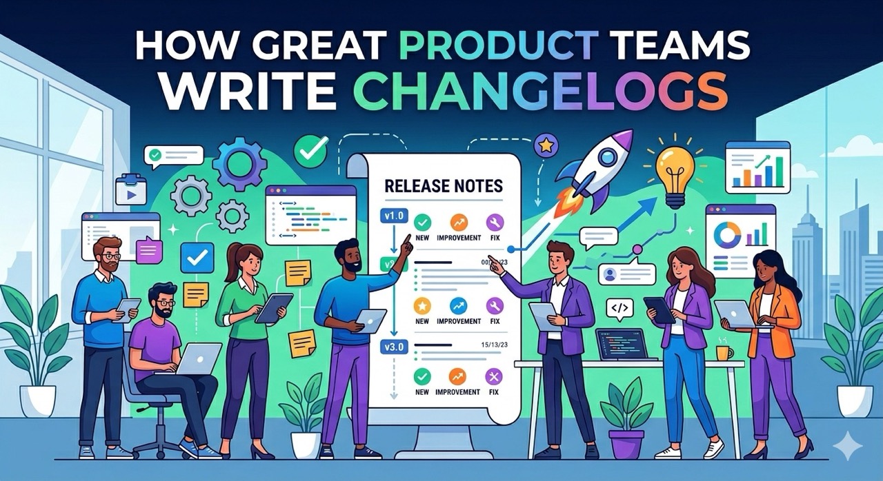 How Great Product Teams Write Changelogs