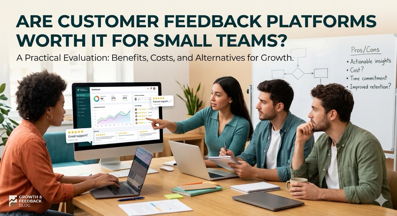 Are Customer Feedback Platforms Worth It for Small Teams?