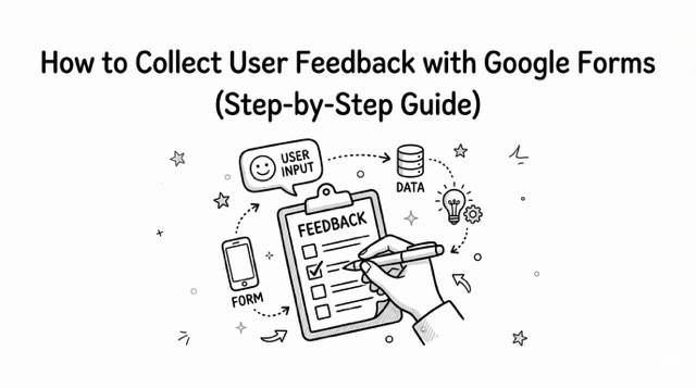 How to Collect User Feedback with Google Forms (Step-by-Step Guide)