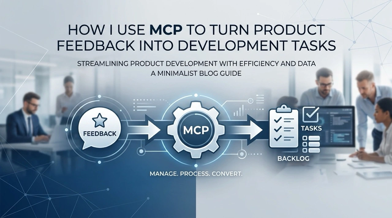 How I Use MCP to Turn Product Feedback Into Development Tasks