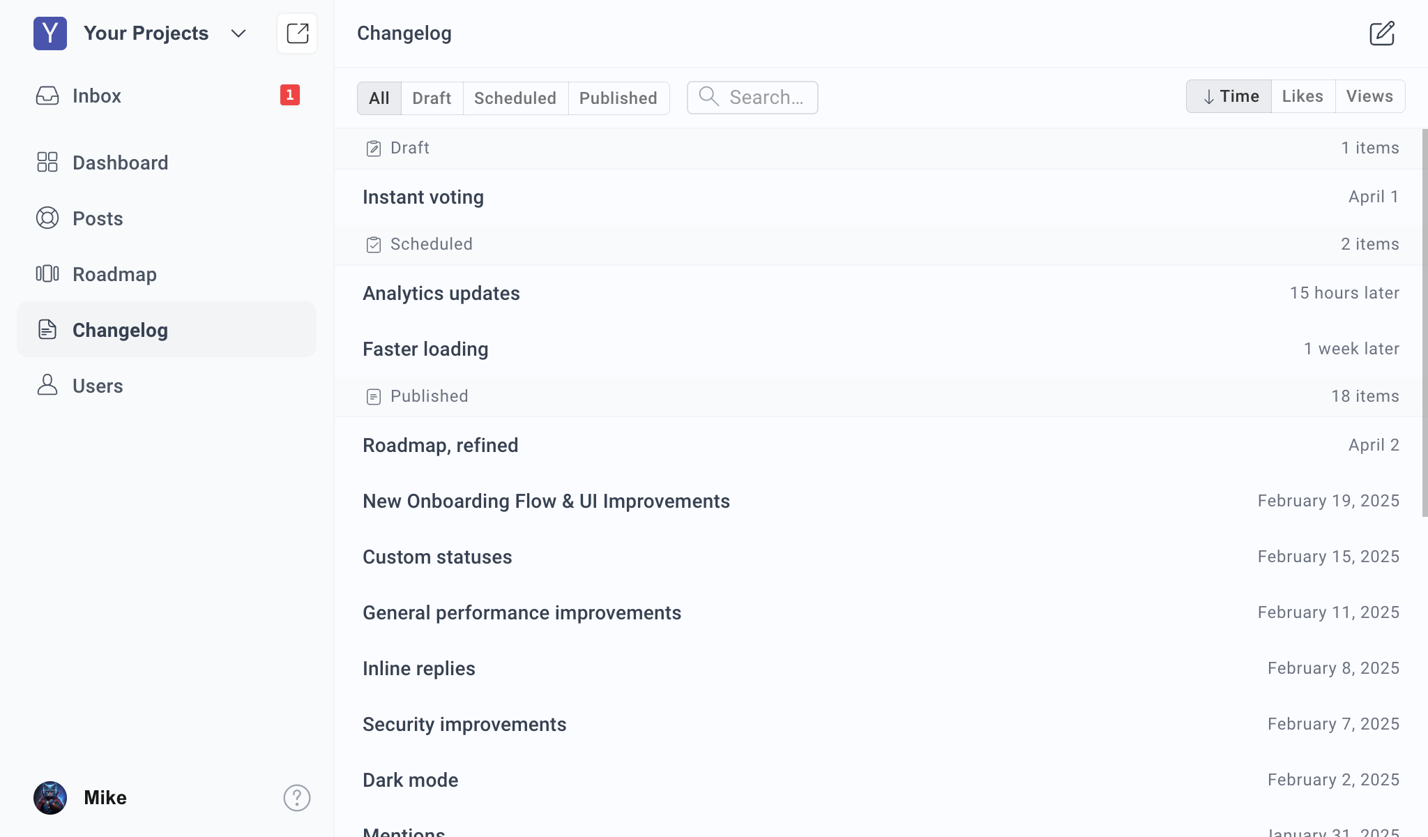 2. Organize & schedule