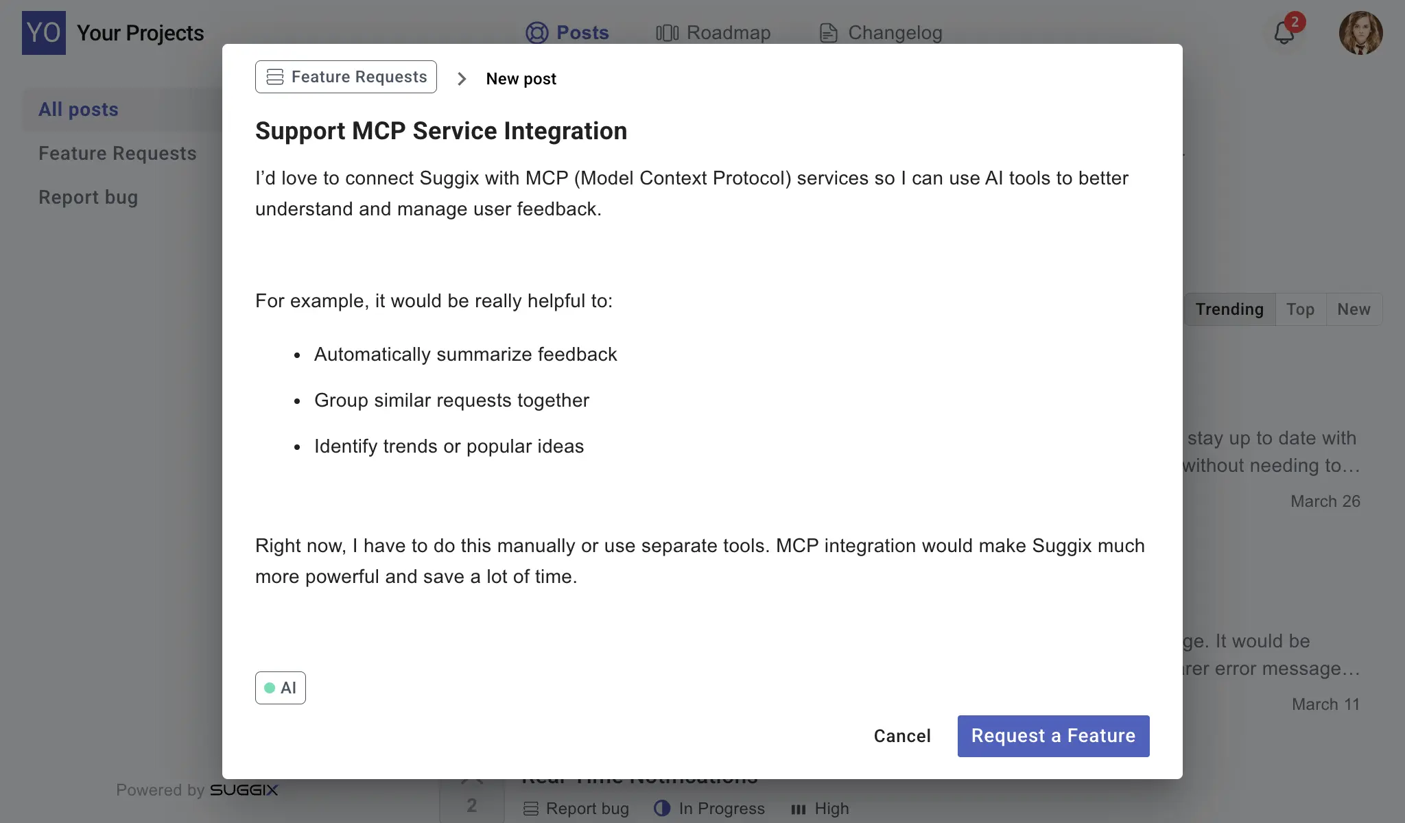 1. Collect feedback